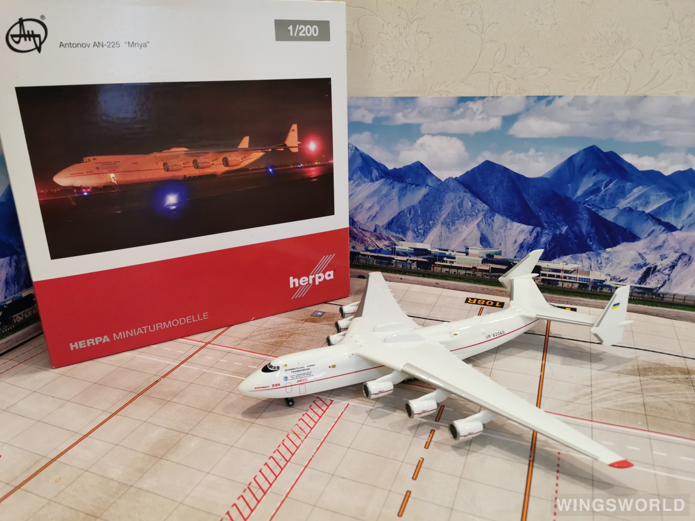 Herpa 1:200 555814 Antonov 安东诺夫 Antonov An-225 CCCP-82060