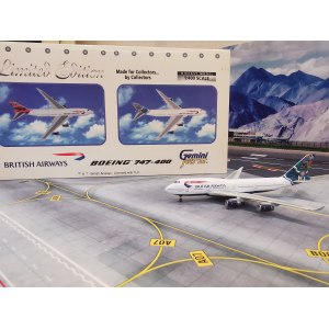 British Airways 英国航空 Boeing 747-400 G-BNLN  GJBAW317 Geminijets 1:400