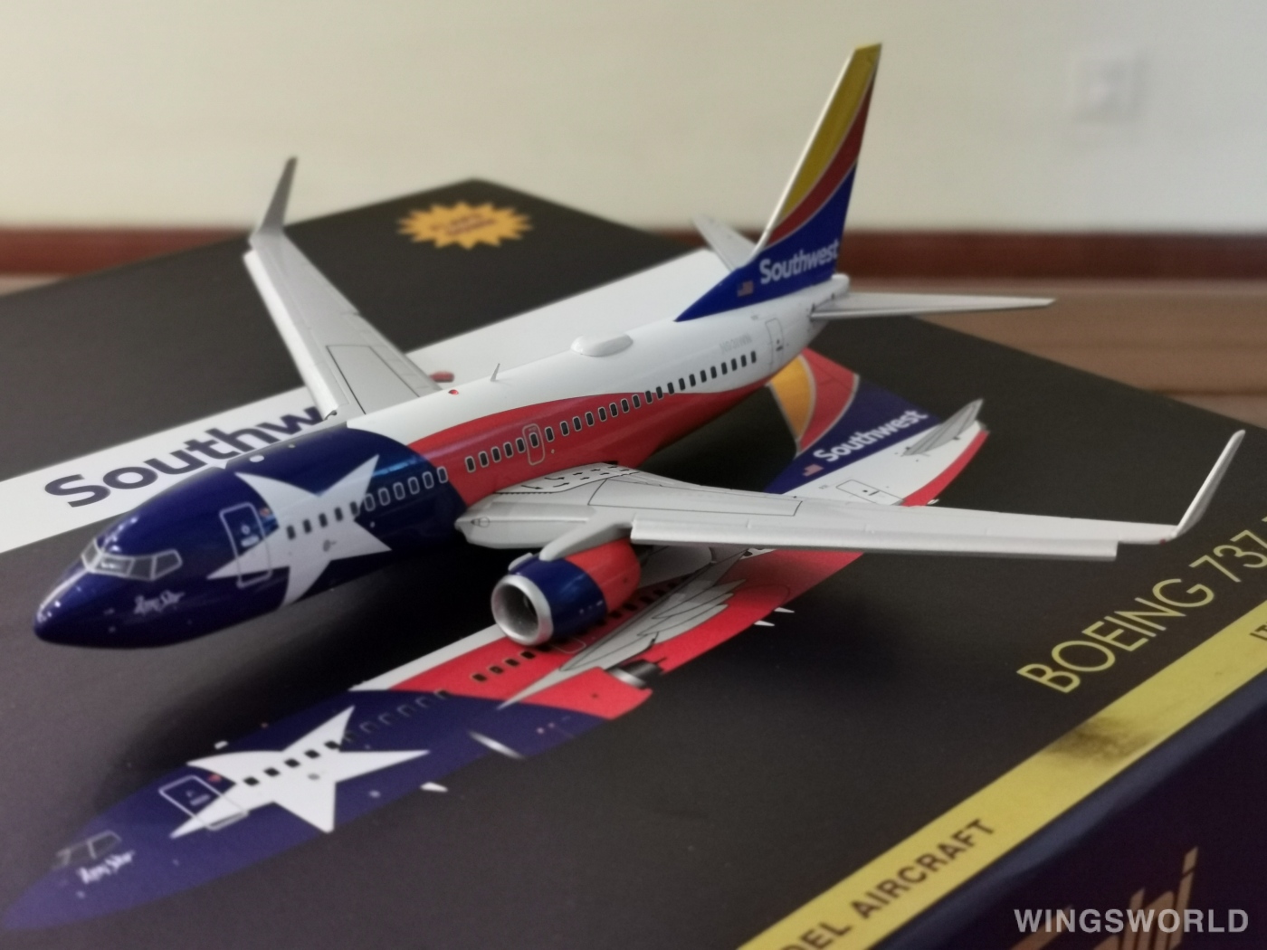 Geminijets 1:200 G2SWA1009F Southwest Airlines 美国西南航空 Boeing 737-700 N931WN