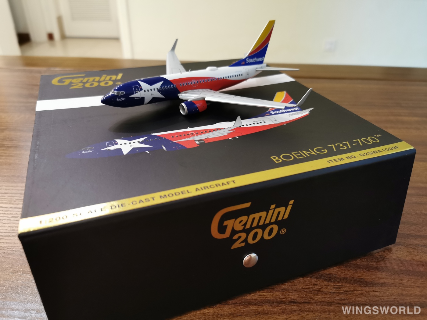 Geminijets 1:200 G2SWA1009F Southwest Airlines 美国西南航空 Boeing 737-700 N931WN