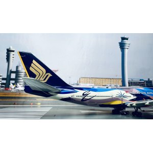 Singapore Airlines 新加坡航空 Boeing 747-400 9V-SPL 