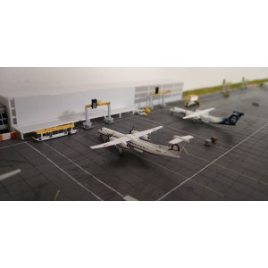 Horizon Air 地平线航空 Bombardier Dash 8-400 N439QX  GJQXE988 Geminijets 1:400