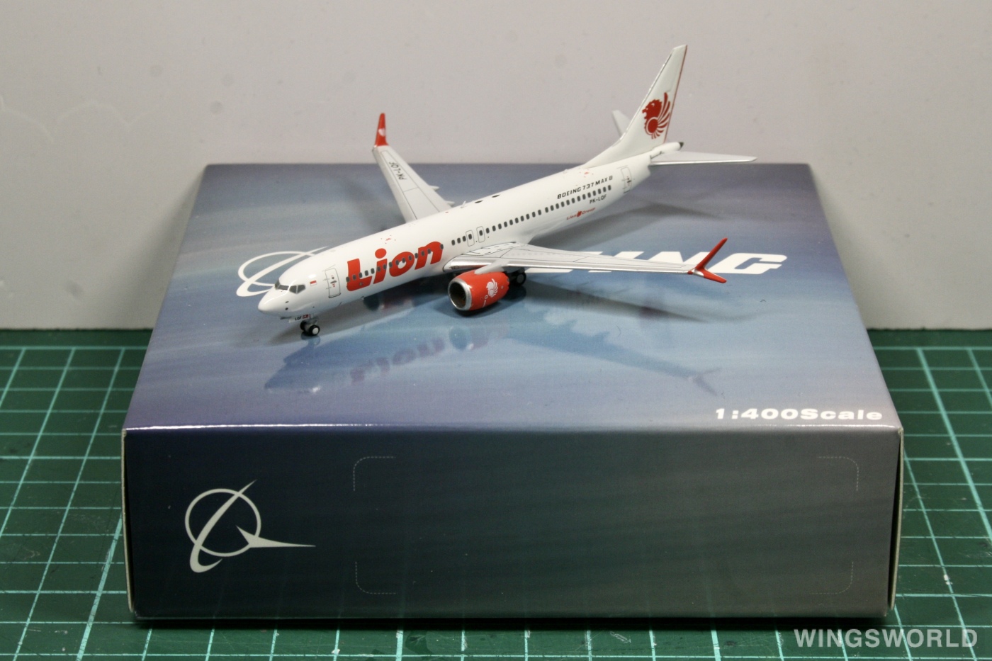 Pandamodel 1:400 PM-PKLQF Lion Air 狮子航空 Boeing 737 MAX 8 PK-LQF