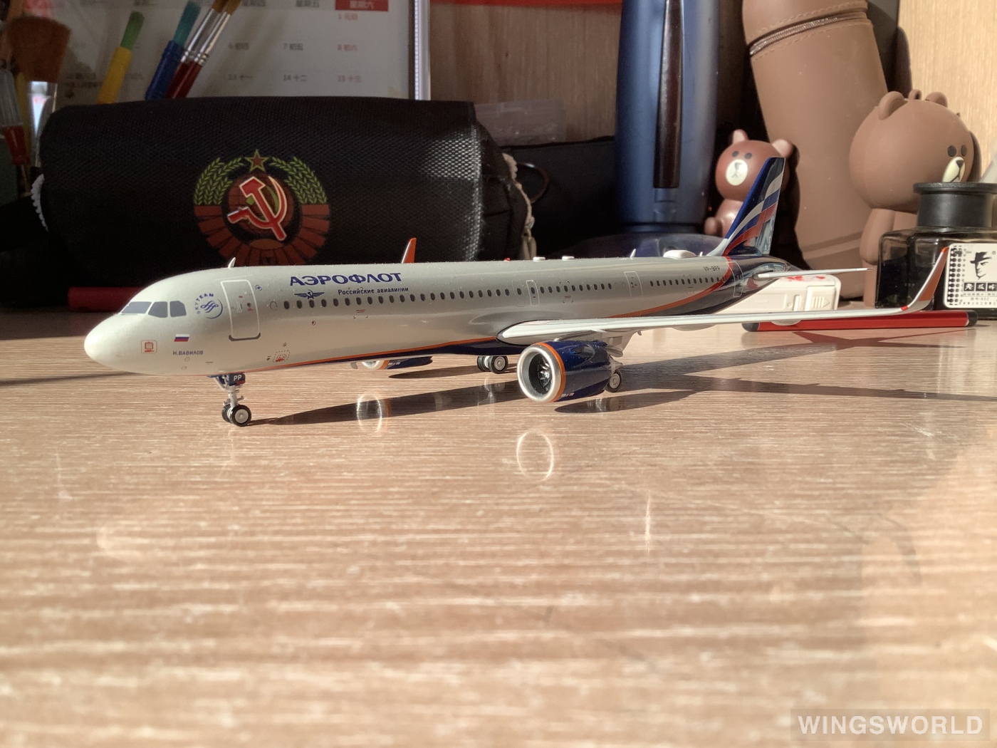 Aviation200 1:200 AV2043 Aeroflot 俄罗斯航空 Airbus A321neo VP-BPP