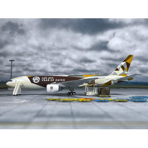 Etihad Airways 阿提哈德航空 Boeing 777-200 A6-DDE  GJETD1812 Geminijets 1:400