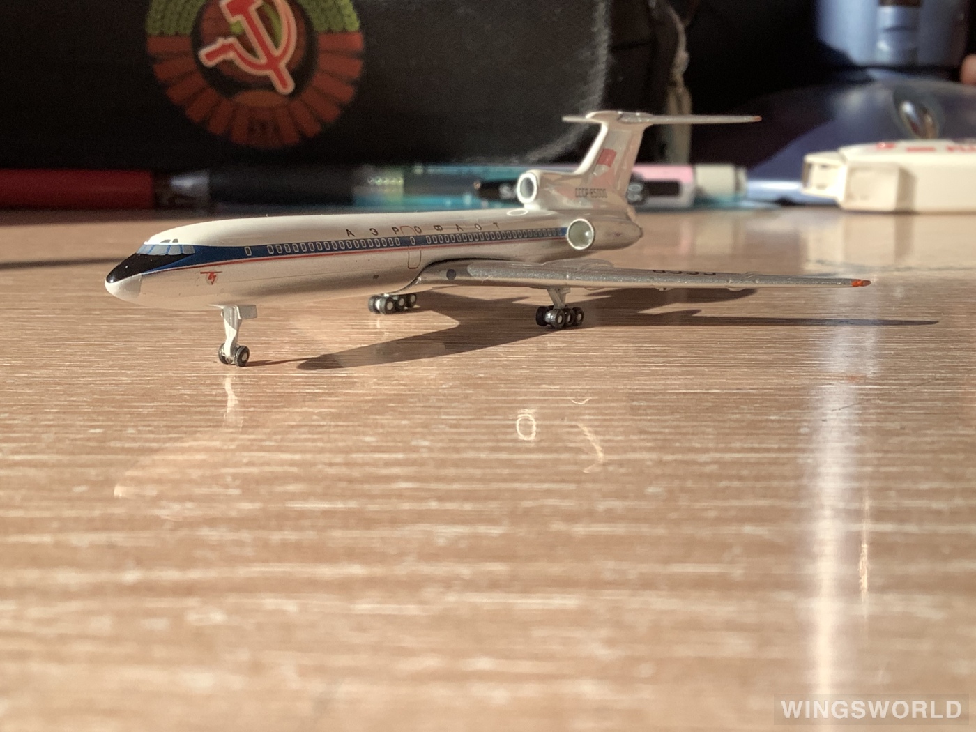 AeroClassics 1:400 AC419958 Soviet Air Force 苏联空军 Tupolev Tu-154 CCCP-85000