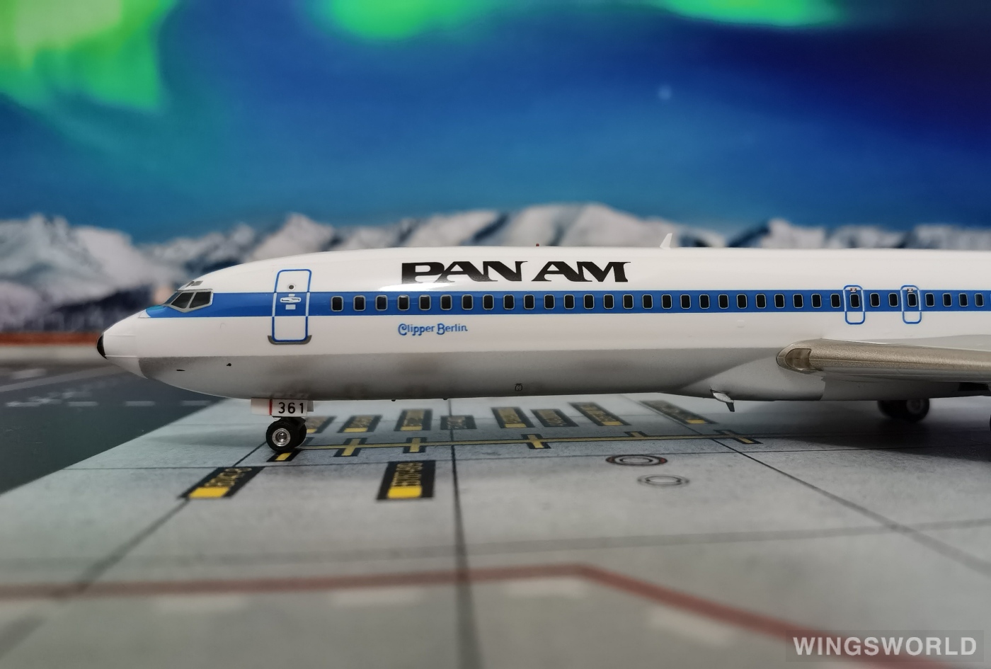 Herpa Premium 1:200 016223 Pan Am 泛美航空 Boeing 727-200 N361PA