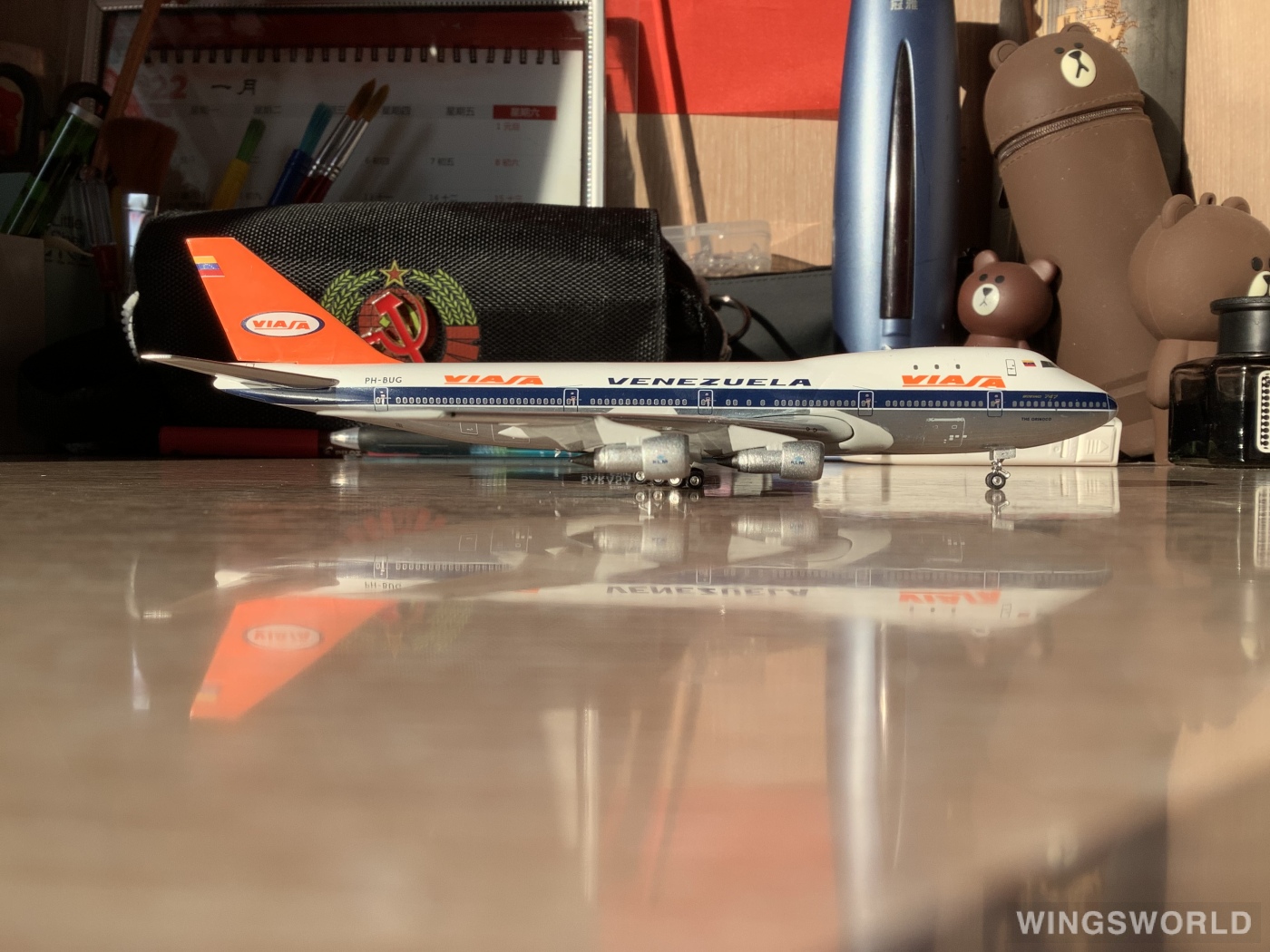 Phoenix 1:400 PH11681 KLM 荷兰皇家航空 Boeing 747-200 PH-BUG