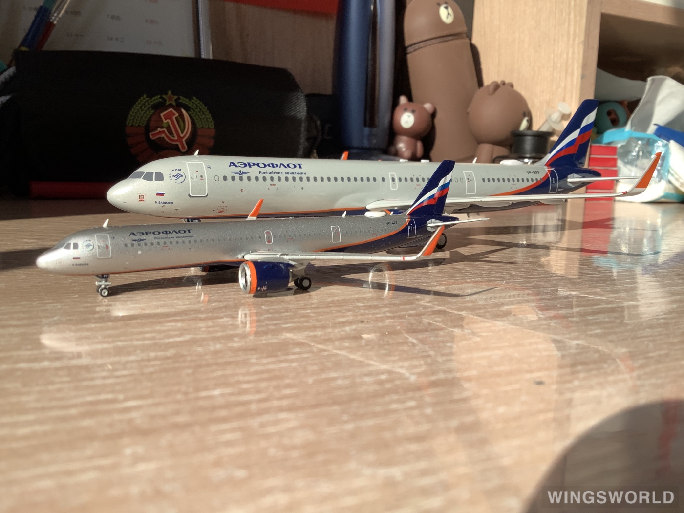 Geminijets 1:400 GJAFL1987 Aeroflot 俄罗斯航空 Airbus A321neo VP-BPP