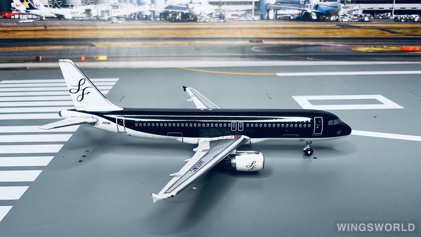 Geminijets 1:400 GJSFJ001-1 StarFlyer 星悦航空 Airbus A320 JA01MC