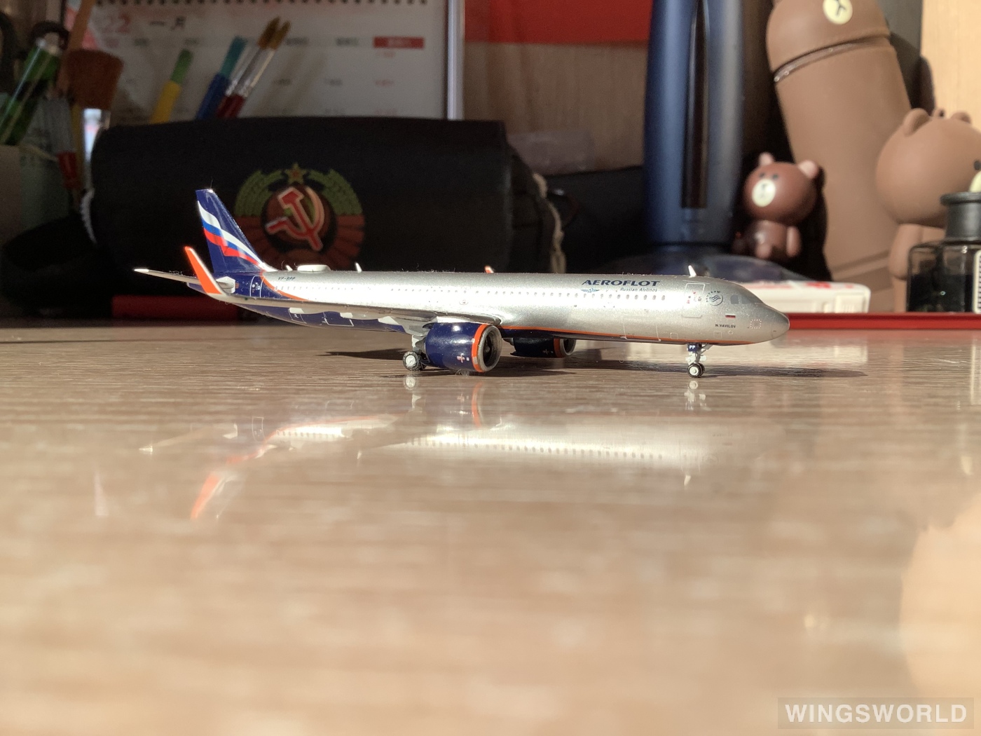 Geminijets 1:400 GJAFL1987 Aeroflot 俄罗斯航空 Airbus A321neo VP-BPP