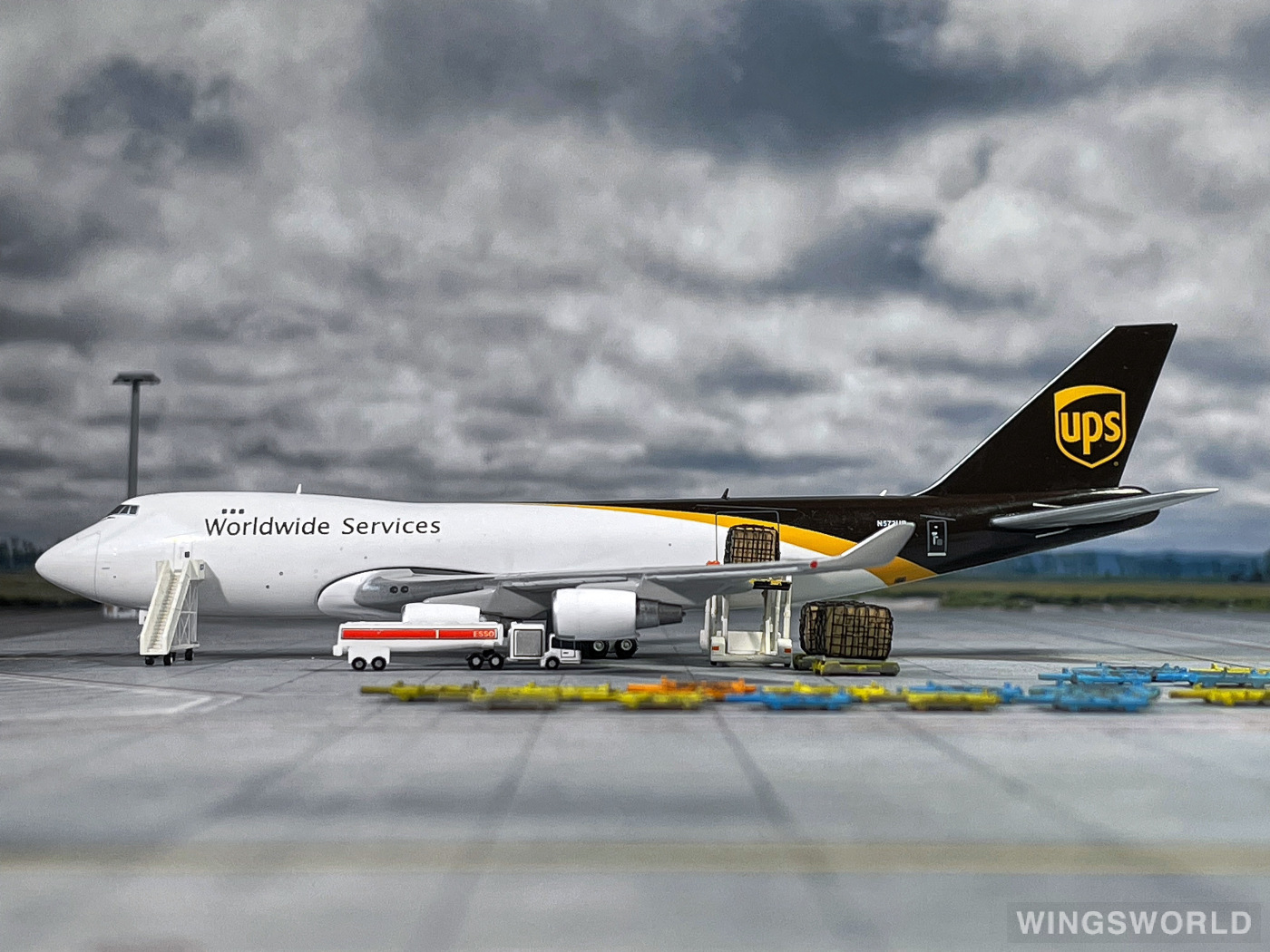 Geminijets 1:400 GJUPS1571 UPS 联合包裹公司 Boeing 747-400 N572UP