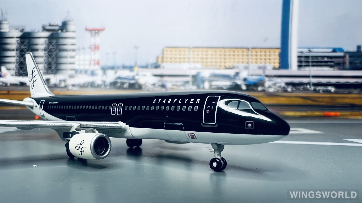 Geminijets 1:400 GJSFJ001-1 StarFlyer 星悦航空 Airbus A320 JA01MC