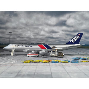 Flying Tiger Line 飞虎航空 Boeing 747-200 N812FT  55731 Dragon Models 1:400