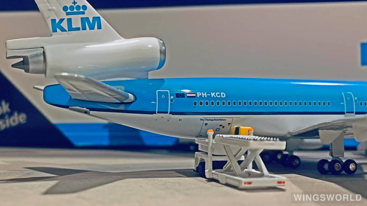 Geminijets 1:400 GJKLM922 KLM 荷兰皇家航空 McDonnell Douglas MD-11 PH-KCD