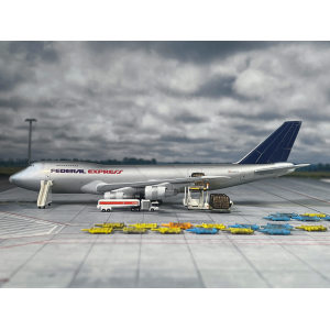 FedEx 联邦快递 Boeing 747-200 N636FE  Flying Tigers 飞虎航空 55731 Dragon Models 1:400
