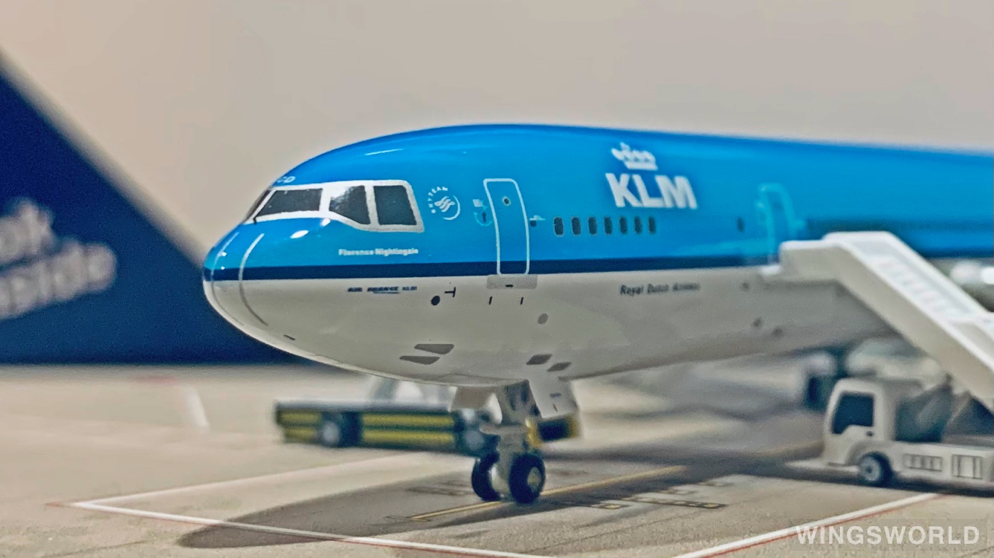 Geminijets 1:400 GJKLM922 KLM 荷兰皇家航空 McDonnell Douglas MD-11 PH-KCD