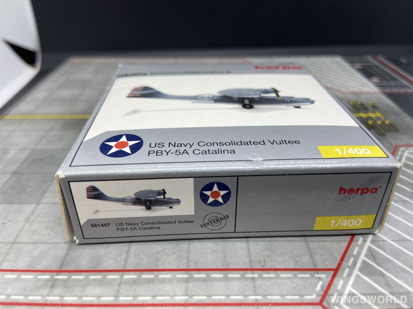 Herpa 1:400 561457 U.S. Navy 美国海军 Consolidated PBY Catalina 
