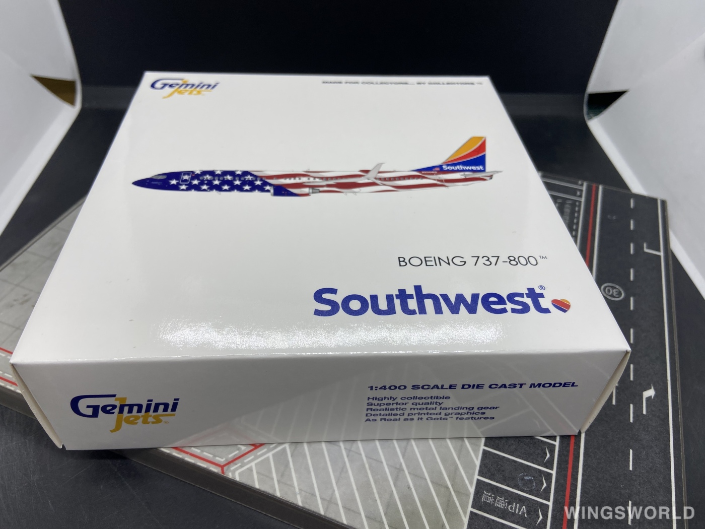 Geminijets 1:400 GJSWA2039 Southwest Airlines 美国西南航空 Boeing 737-800 N500WR