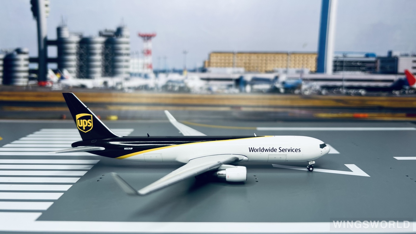Geminijets 1:400 GJUPS1918 UPS 联合包裹公司 Boeing 767-300 N322UP