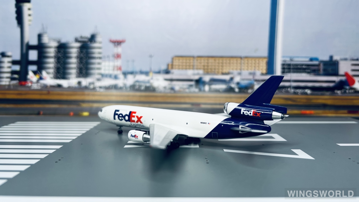 AeroClassics 1:400 AC419973 FedEx 联邦快递 McDonnell Douglas DC-10 N318FE