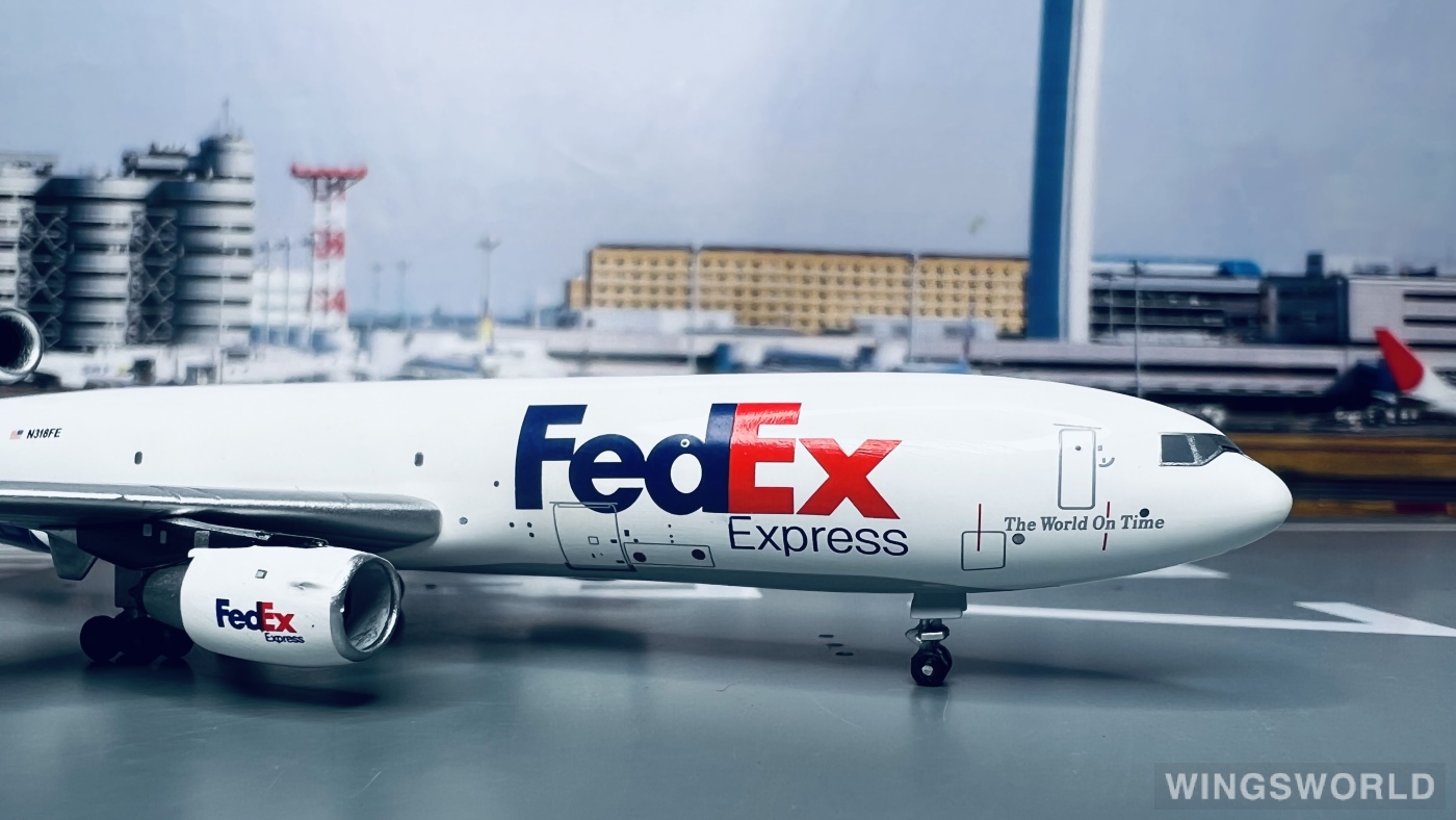 AeroClassics 1:400 AC419973 FedEx 联邦快递 McDonnell Douglas DC-10 N318FE