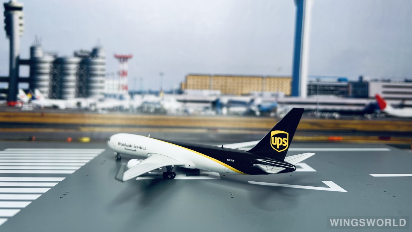 Geminijets 1:400 GJUPS1918 UPS 联合包裹公司 Boeing 767-300 N322UP