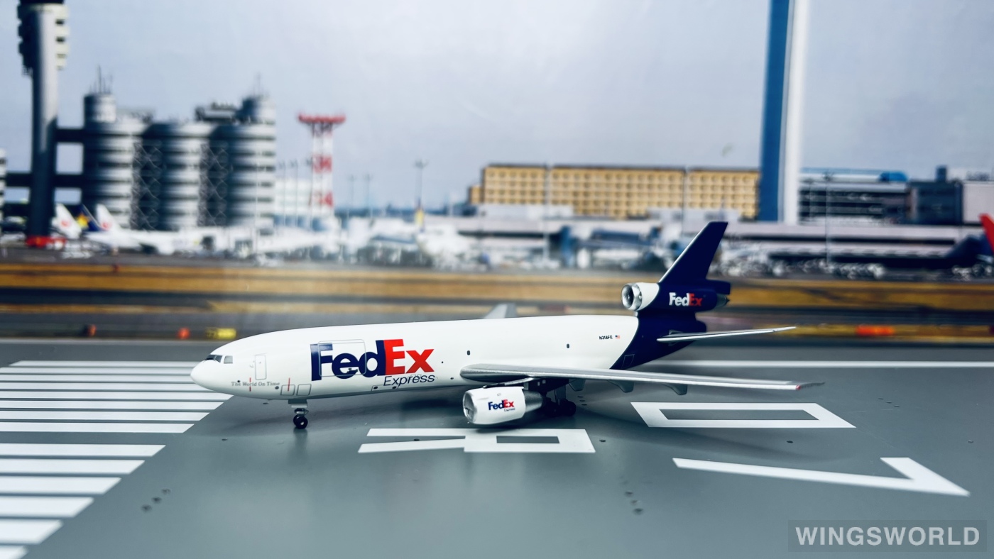 AeroClassics 1:400 AC419973 FedEx 联邦快递 McDonnell Douglas DC-10 N318FE