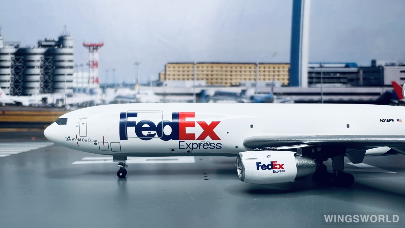 AeroClassics 1:400 AC419973 FedEx 联邦快递 McDonnell Douglas DC-10 N318FE