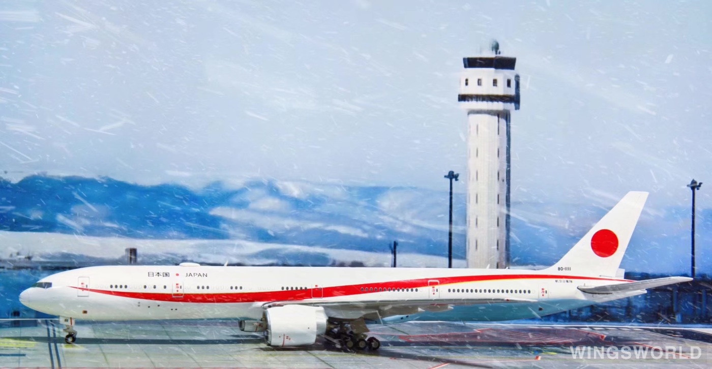 Geminijets 1:400 GMJSD086 JASDF 日本航空自卫队 Boeing 777-300 80-1111