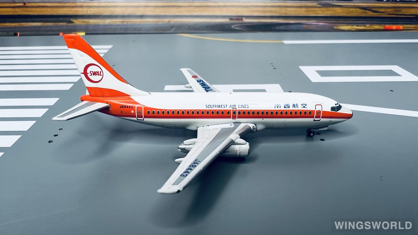 Geminijets 1:400 Boeing 737-200 Southwest Air Lines 日本南西航空