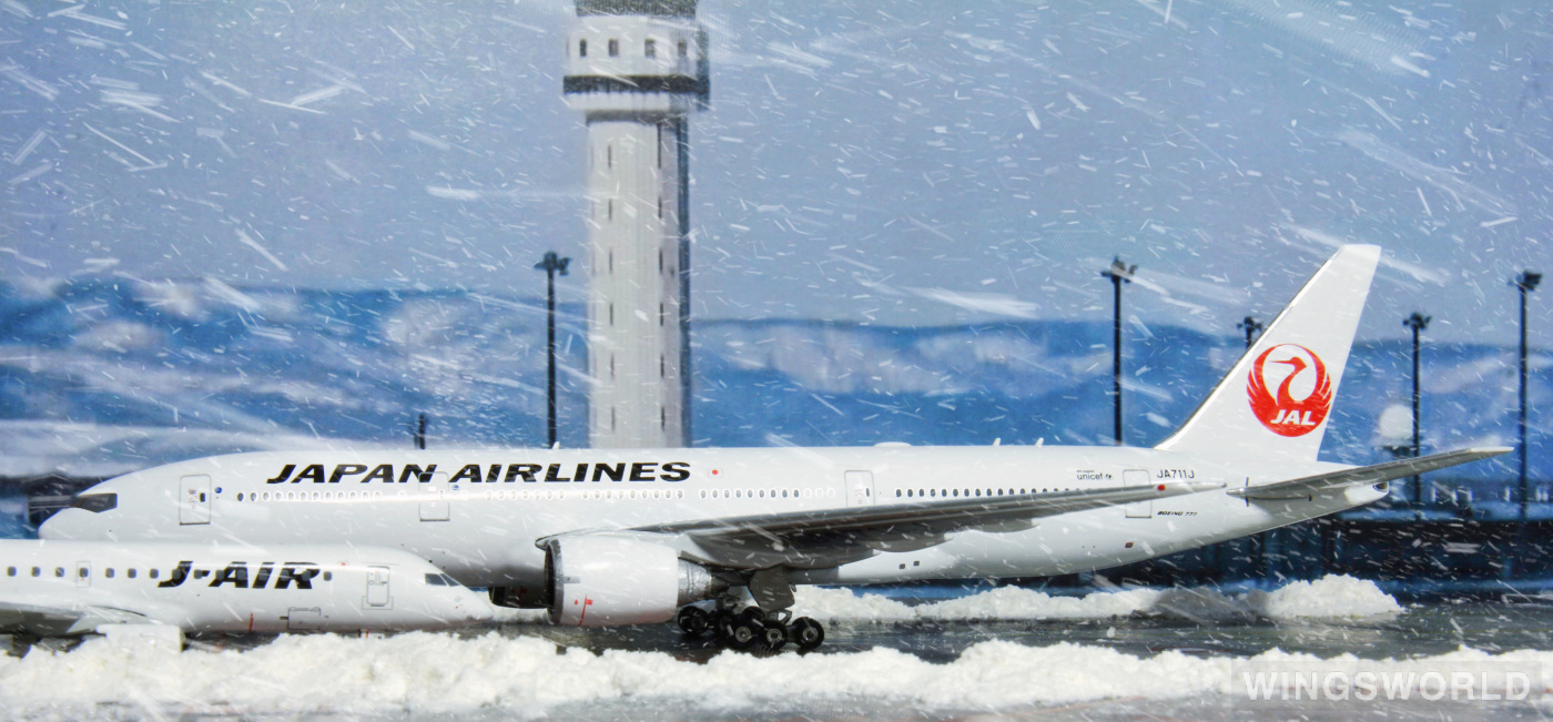 Phoenix 1:400 PH11075 Japan Airlines 日本航空 Boeing 777-200 JA711J