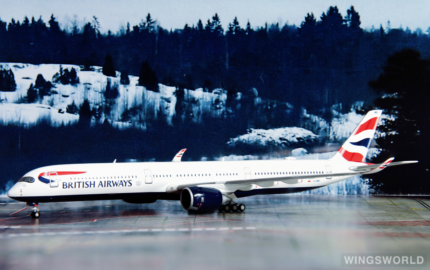 Geminijets 1:400 GJBAW1933 British Airways 英国航空 Airbus A350-1000 G-XWBC