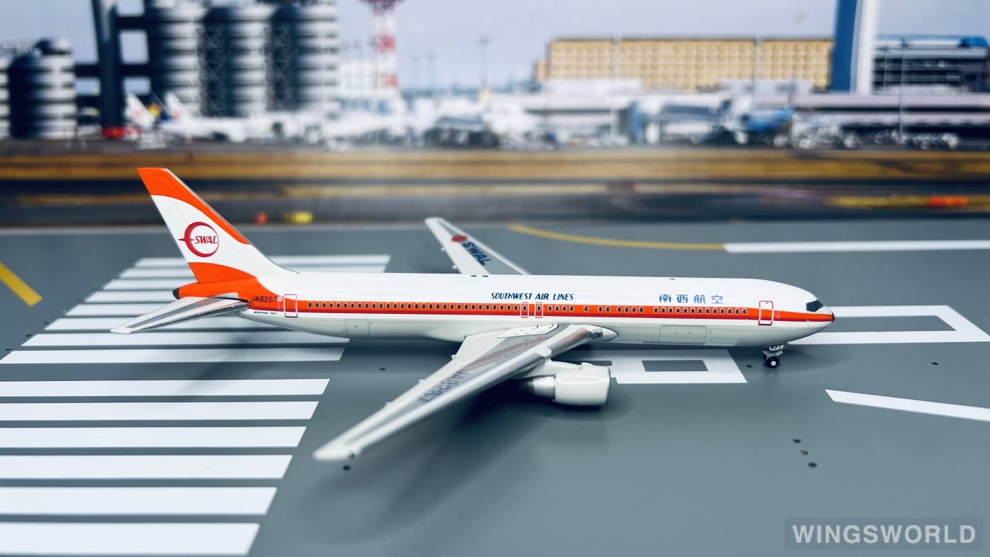 Geminijets 1:400 GJSWL603-3 Southwest Air Lines 日本南西航空 Boeing 767-200 JA8267