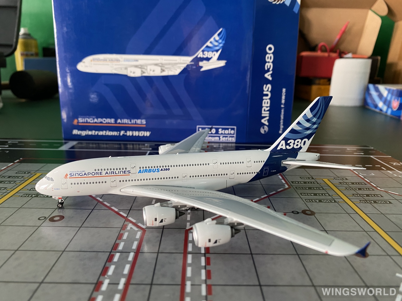 Phoenix 1:400 PH11255 Airbus 空中客车 Airbus A380-800 F-WWOW