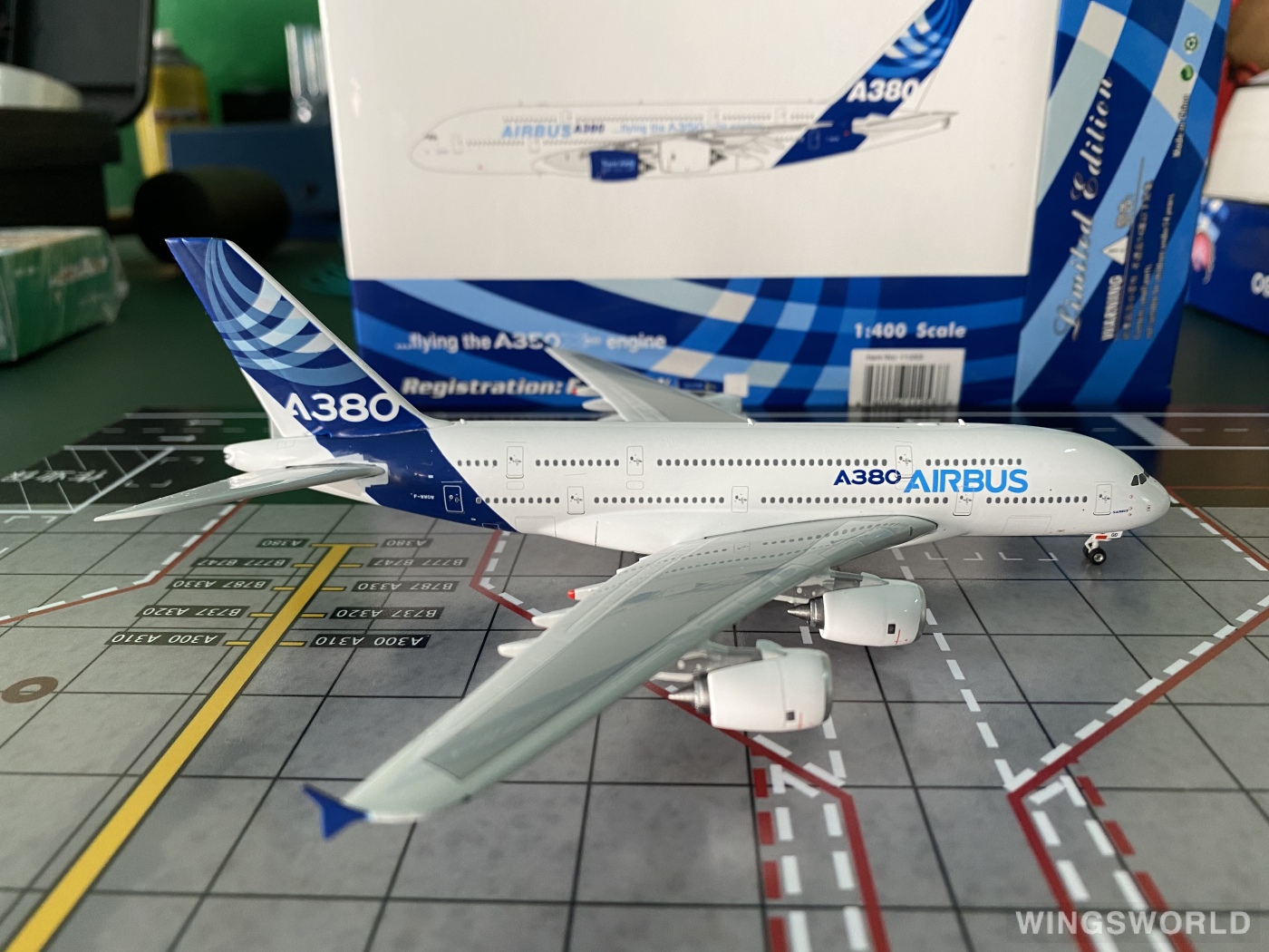 Phoenix 1:400 PH11254 Airbus 空中客车 Airbus A380-800 F-WWOW