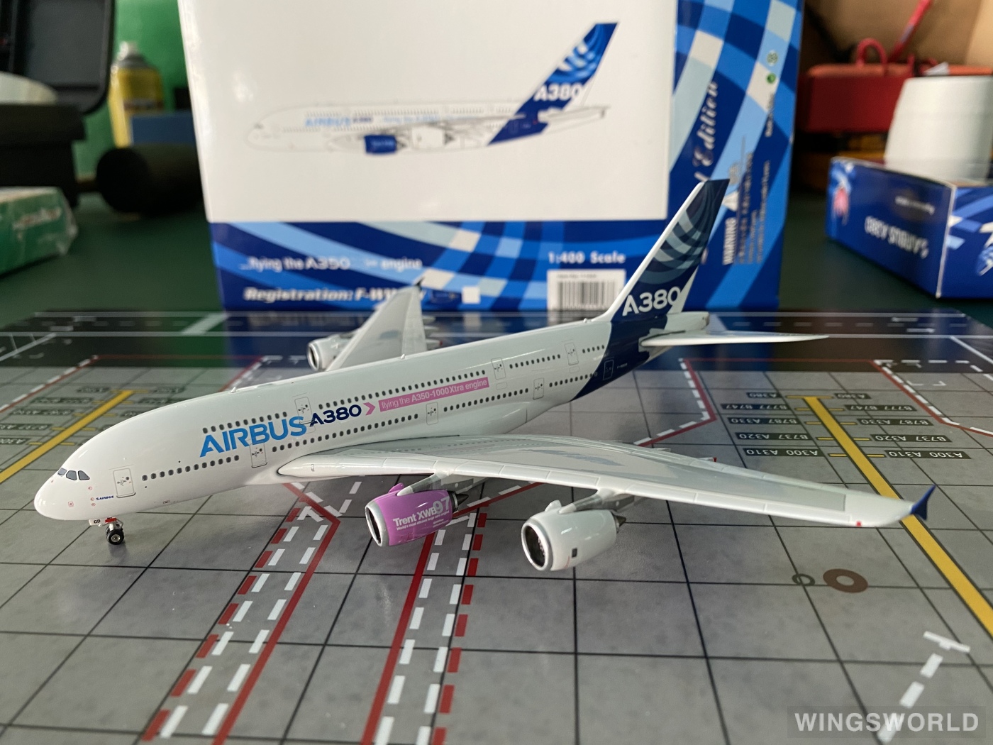 Phoenix 1:400 PH11254 Airbus 空中客车 Airbus A380-800 F-WWOW