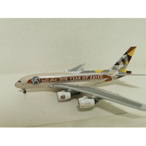 Etihad Airways 阿提哈德航空 Airbus A380-800 A6-APH  PH04227 Phoenix 1:400