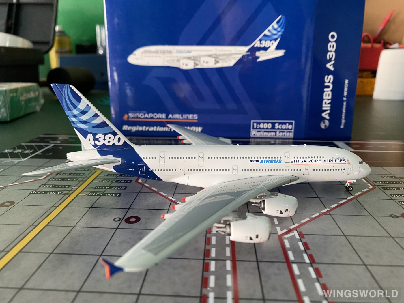Phoenix 1:400 PH11255 Airbus 空中客车 Airbus A380-800 F-WWOW