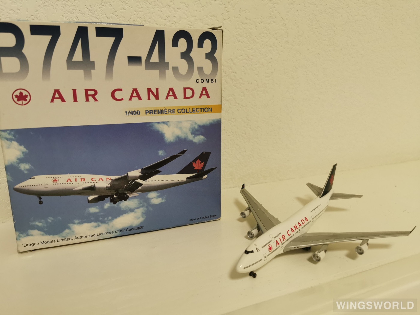 Dragon Models 1:400 55090 Air Canada 加拿大航空 Boeing 747-400 C-GAGN