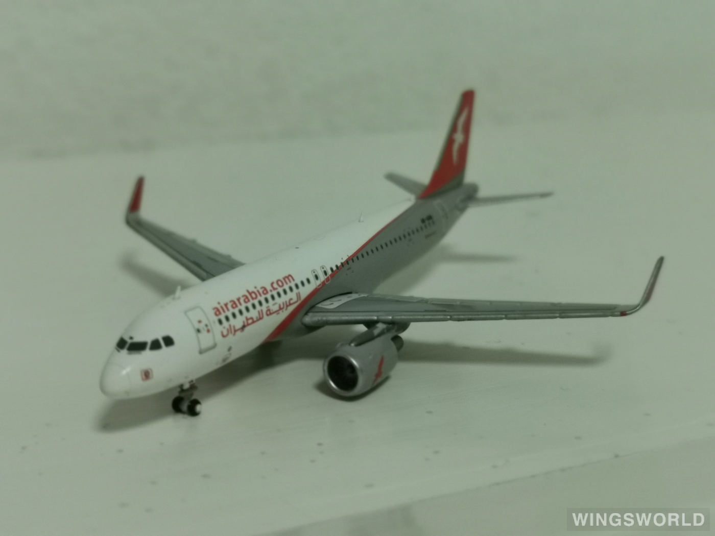 Geminijets 1:400 GJABY1436 Air Arabia 阿拉伯航空 Airbus A320 A6-AOA