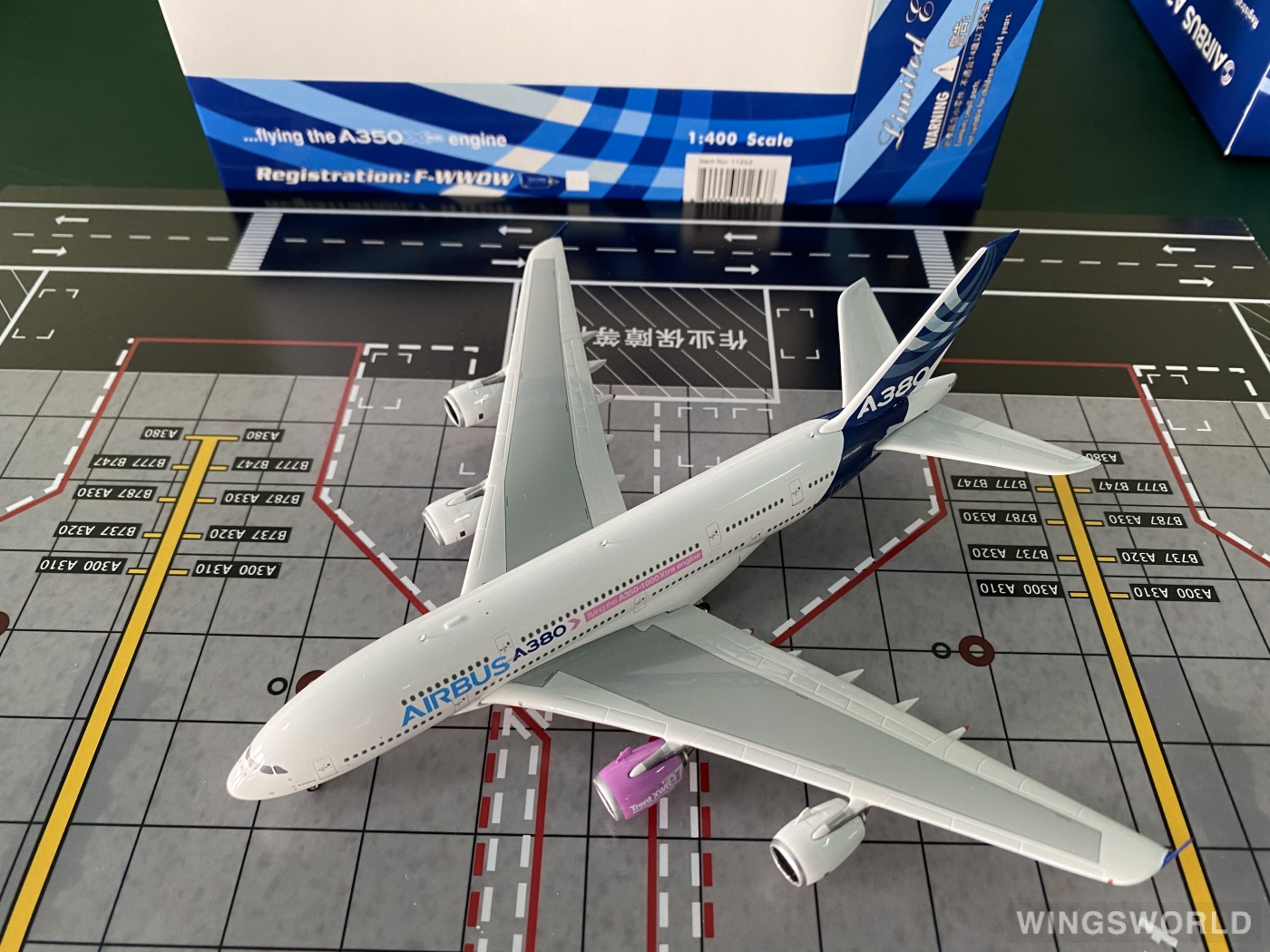 Phoenix 1:400 PH11254 Airbus 空中客车 Airbus A380-800 F-WWOW