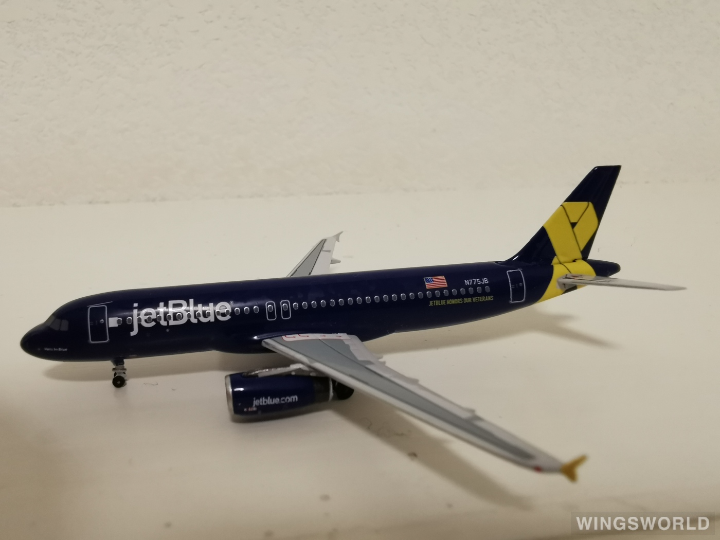 AeroClassics 1:400 AC4N775JB JetBlue 捷蓝航空 Airbus A320 N775JB