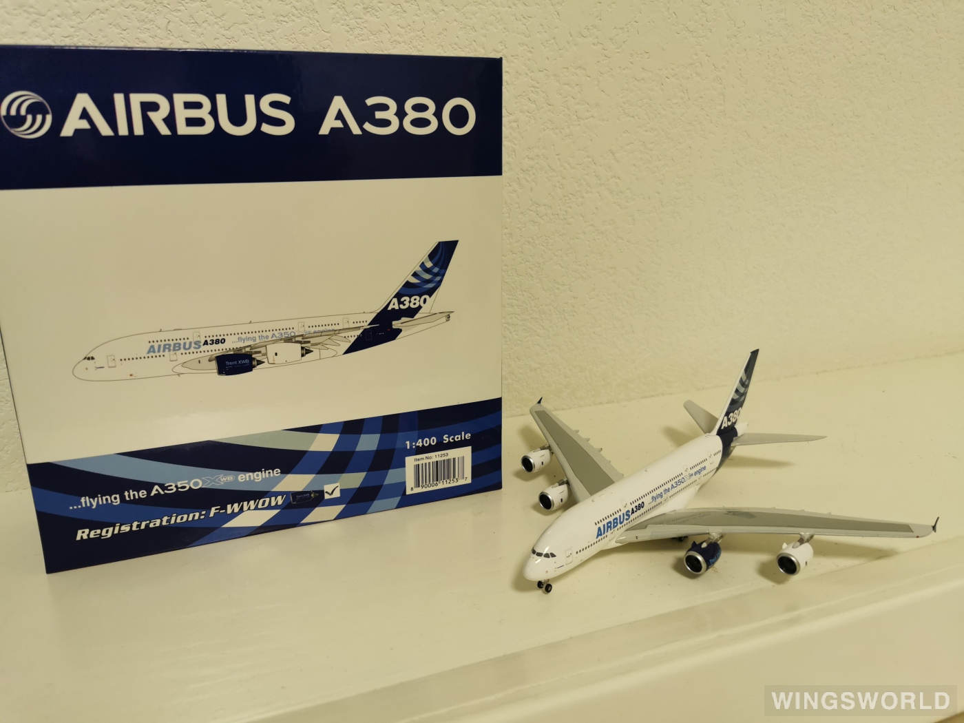 Phoenix 1:400 PH11253 Airbus 空中客车 Airbus A380-800 F-WWOW