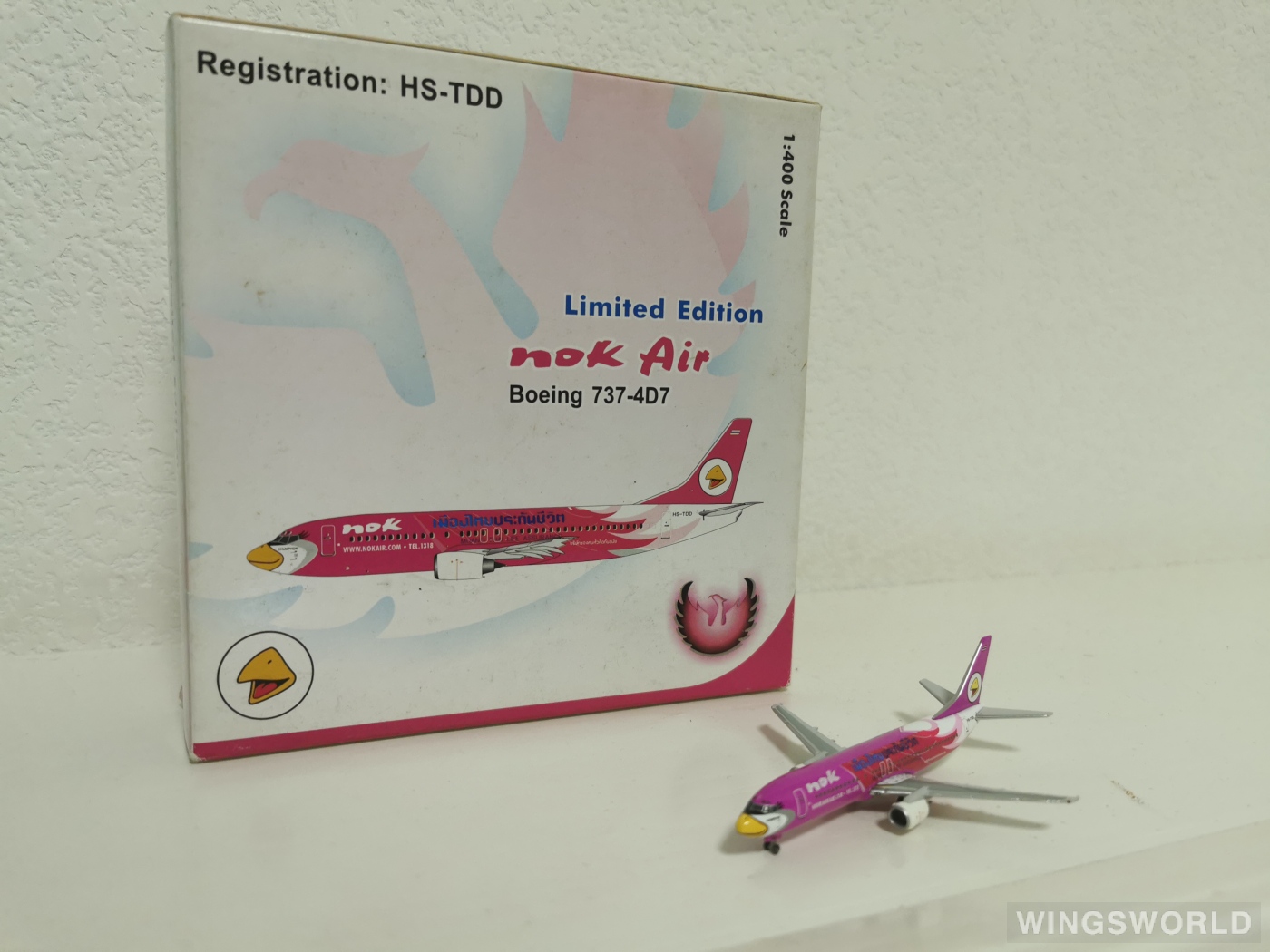 Phoenix 1:400 PH11512 Thai Airways 泰国国际航空 Boeing 737-400 HS-TDD