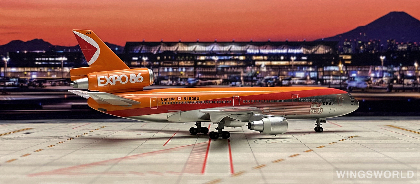 Dragon Models 1:400 55464 CP Air 加拿大太平洋航空 McDonnell Douglas DC-10 N1836U