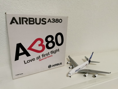 Airbus 空中客车 Airbus A380-800 F-WWDD  56408 Dragon Models 1:400
