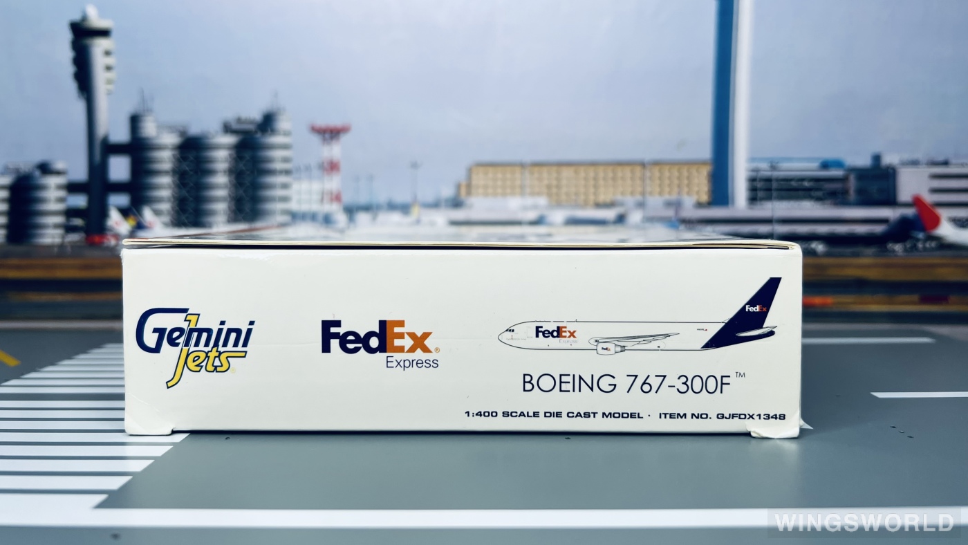 Geminijets 1:400 GJFDX1348 FedEx 联邦快递 Boeing 767-300 N101FE