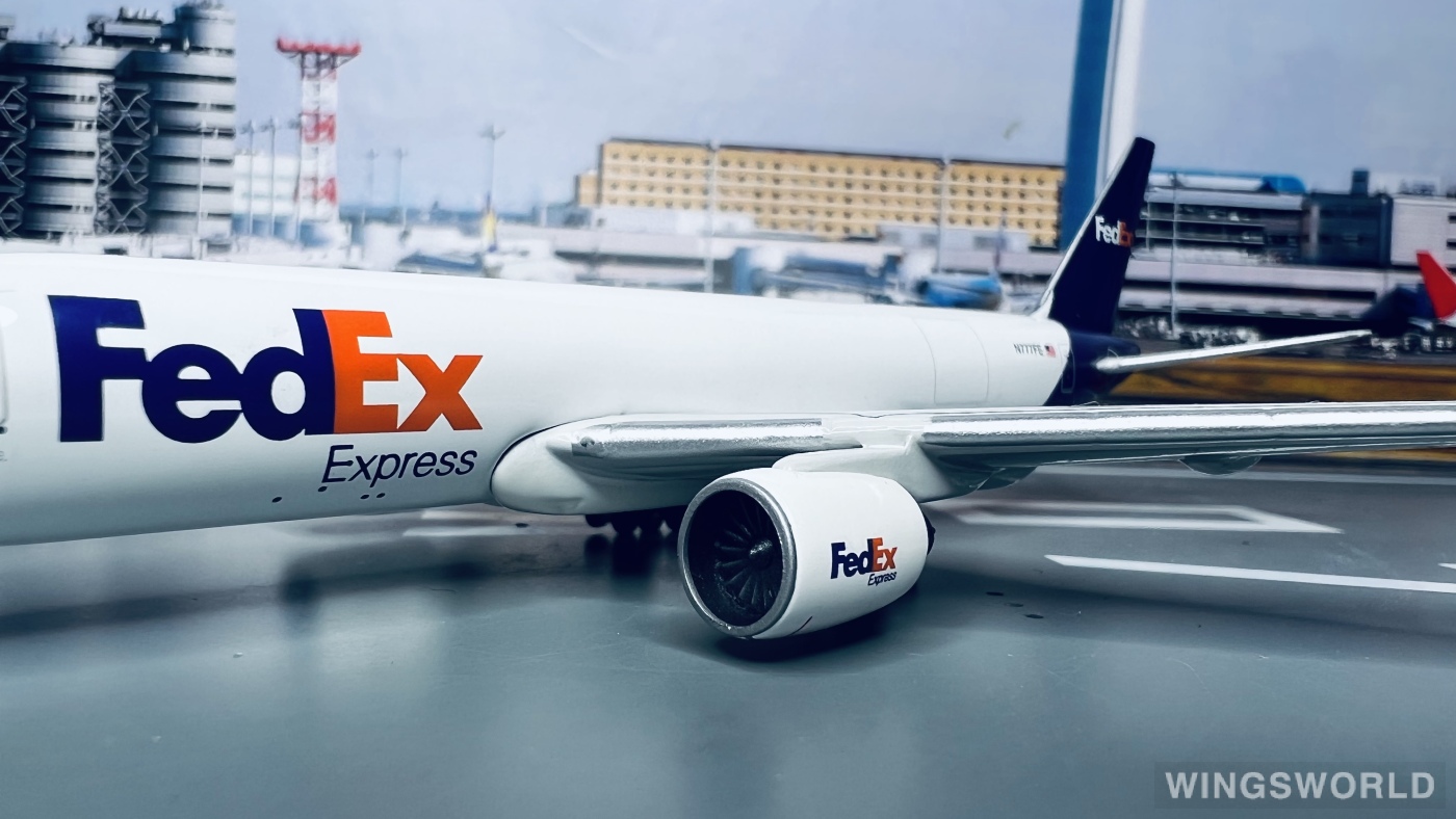 Geminijets 1:400 GJFDX754 FedEx 联邦快递 Boeing 777F N777FE