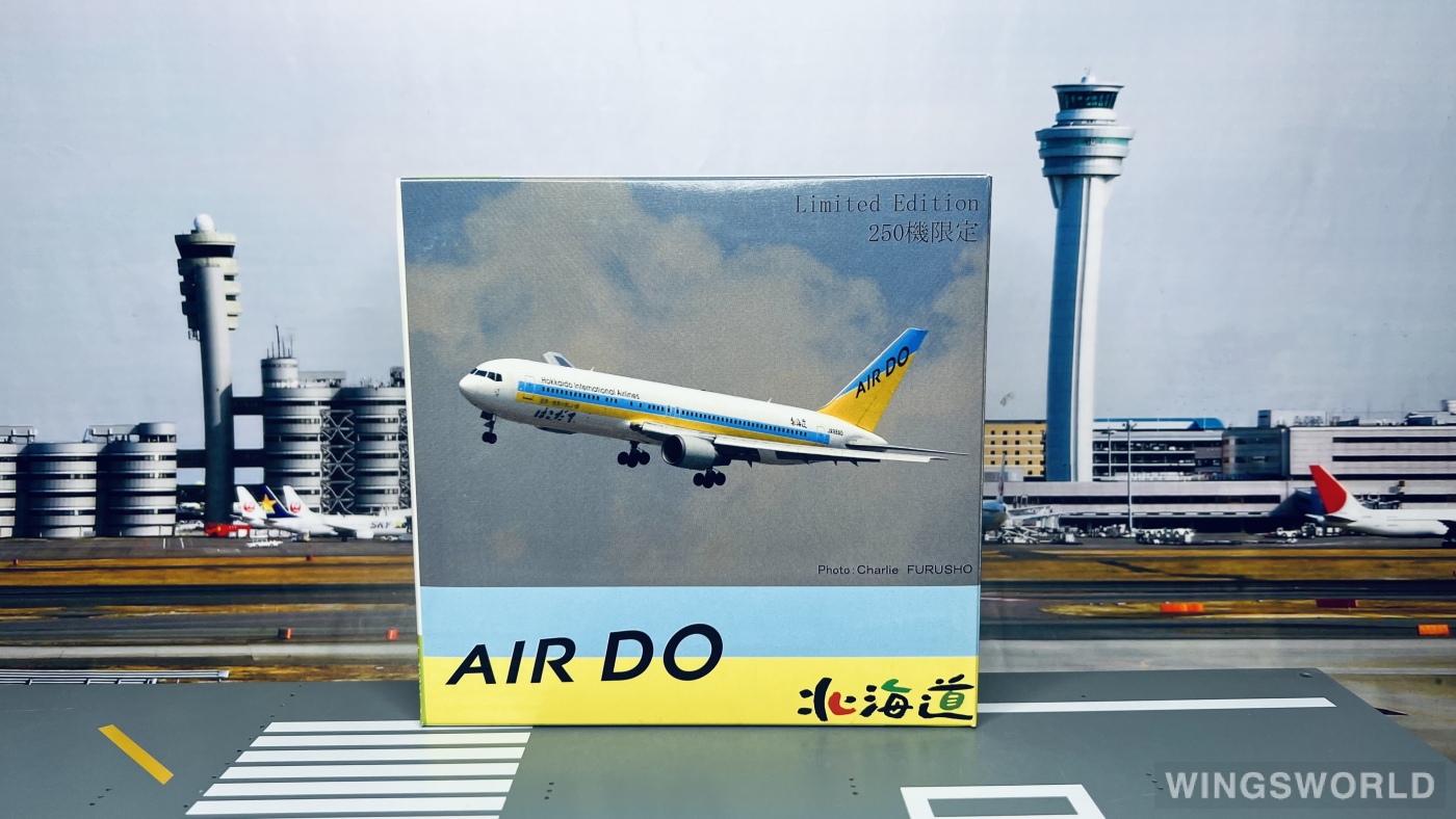 Geminijets 1:400 70738 Air Do 北海道国际航空 Boeing 767-300 JA98AD